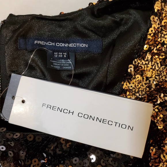 French Connection Cosmic Sparkle Dress NWT - Picture 13 of 15
